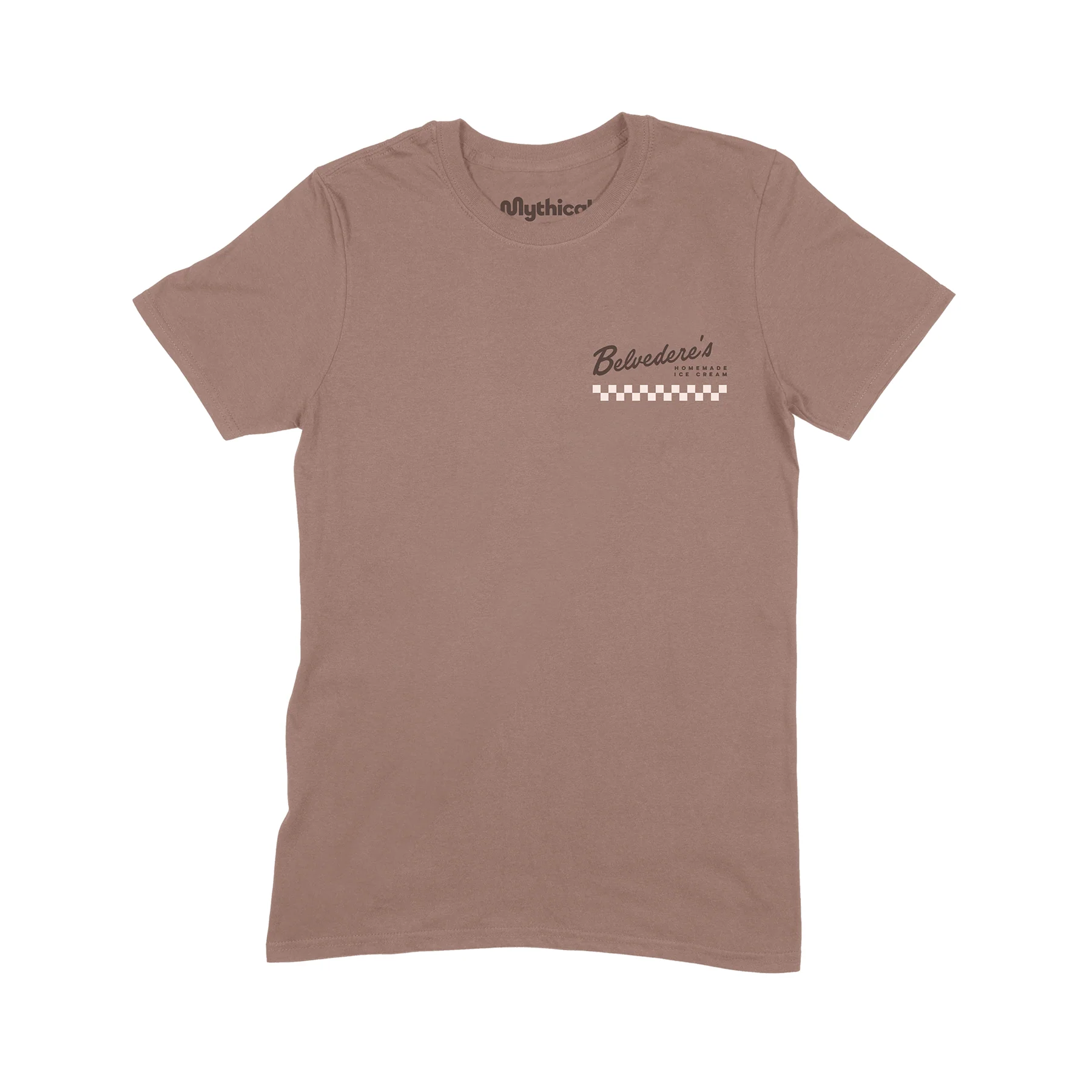 Belvedere's Ice Cream Shop Tee (Chocolate) - Image 3