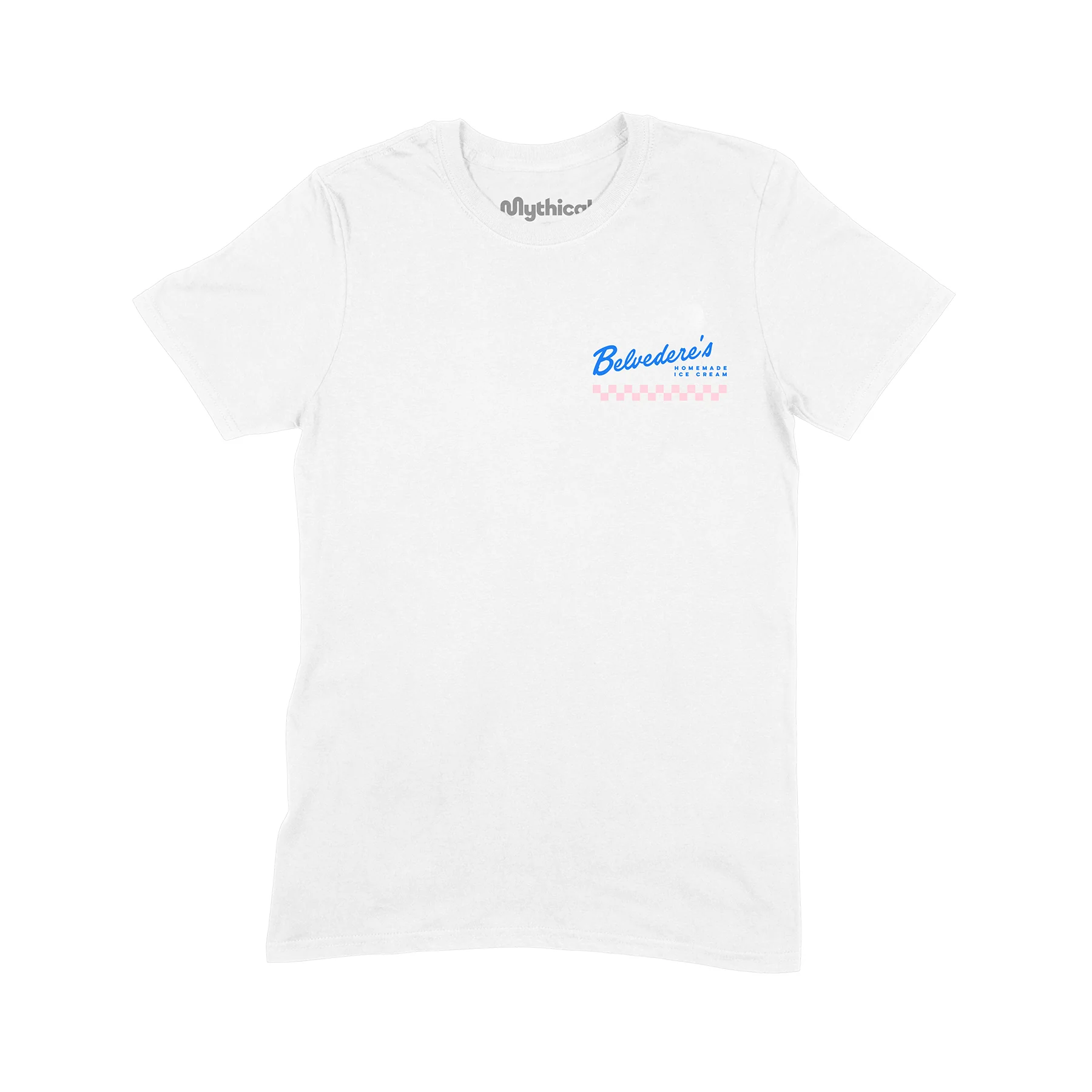 Belvedere's Ice Cream Shop Tee (Vanilla) - Image 3