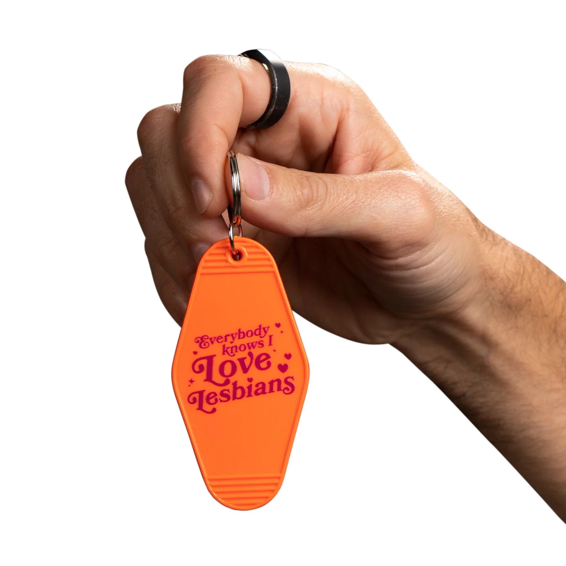 Everybody Knows I Love Lesbians Keytag - Image 3