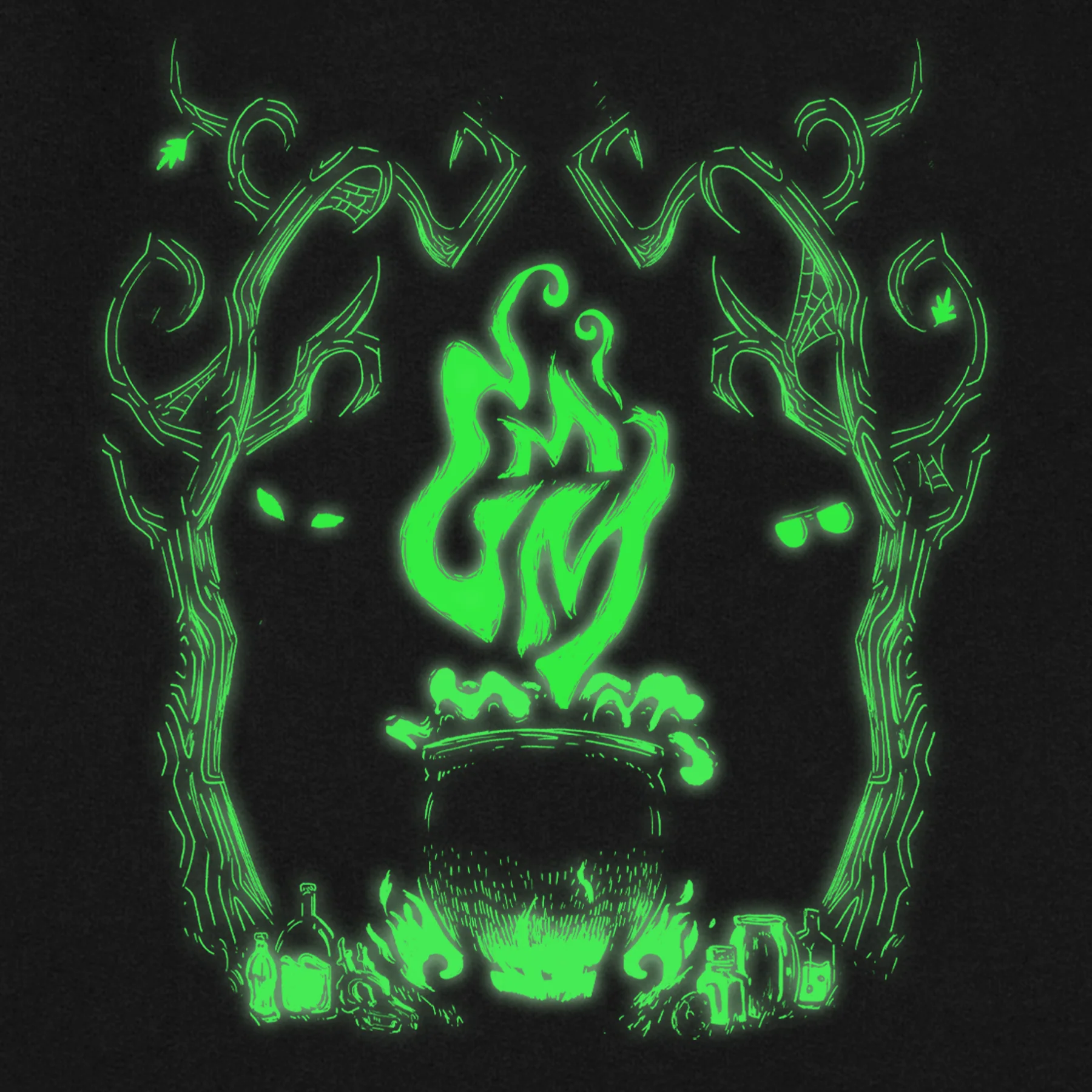 GMM Glow-In-The-Dark Cauldron Hoodie - Image 5