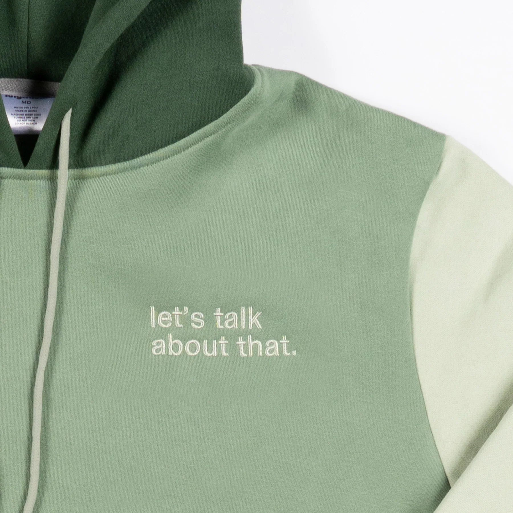 Let's Talk About That Colorblock Hoodie - Image 3