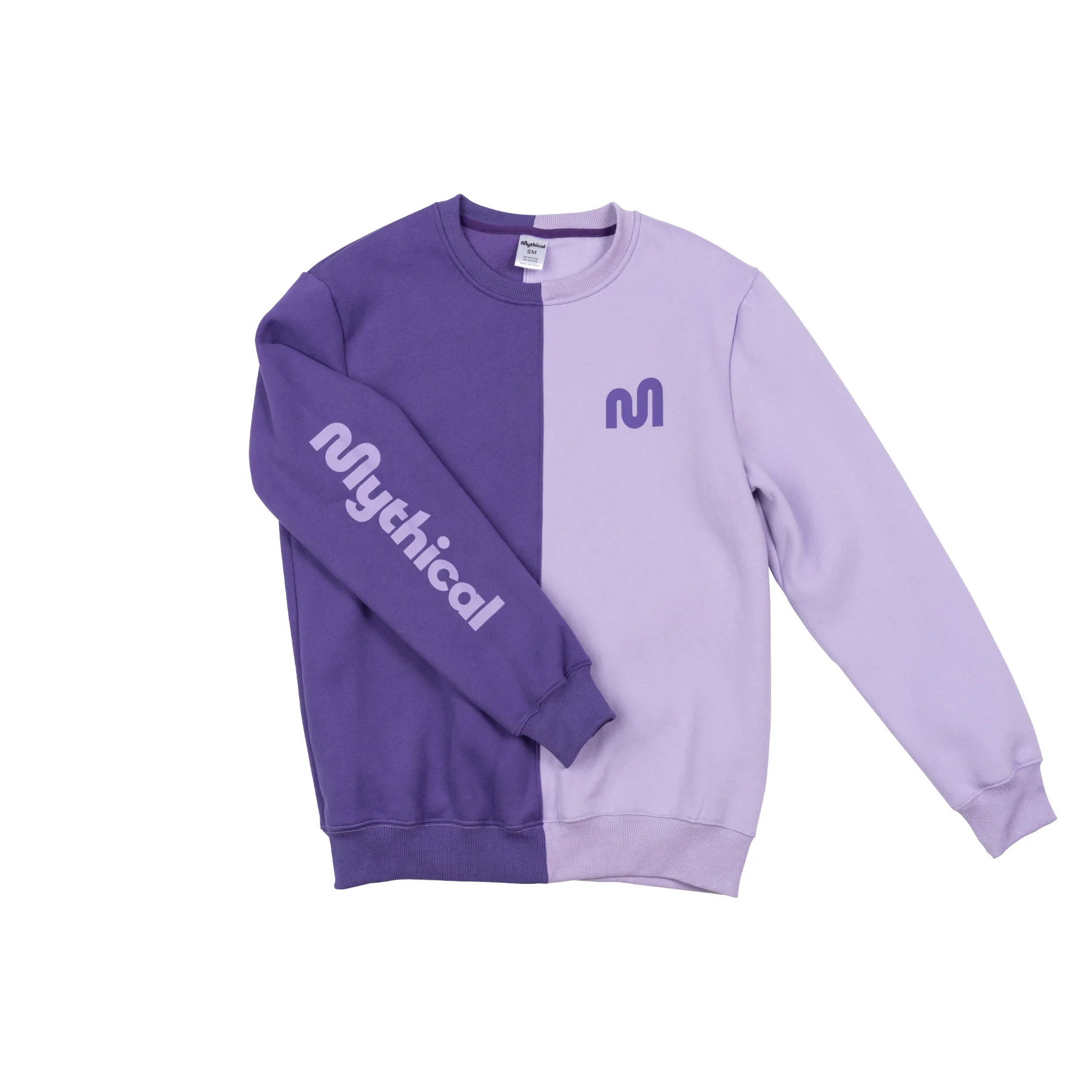 Mythical Colorblock Sweatshirt (Purple) - Image 3