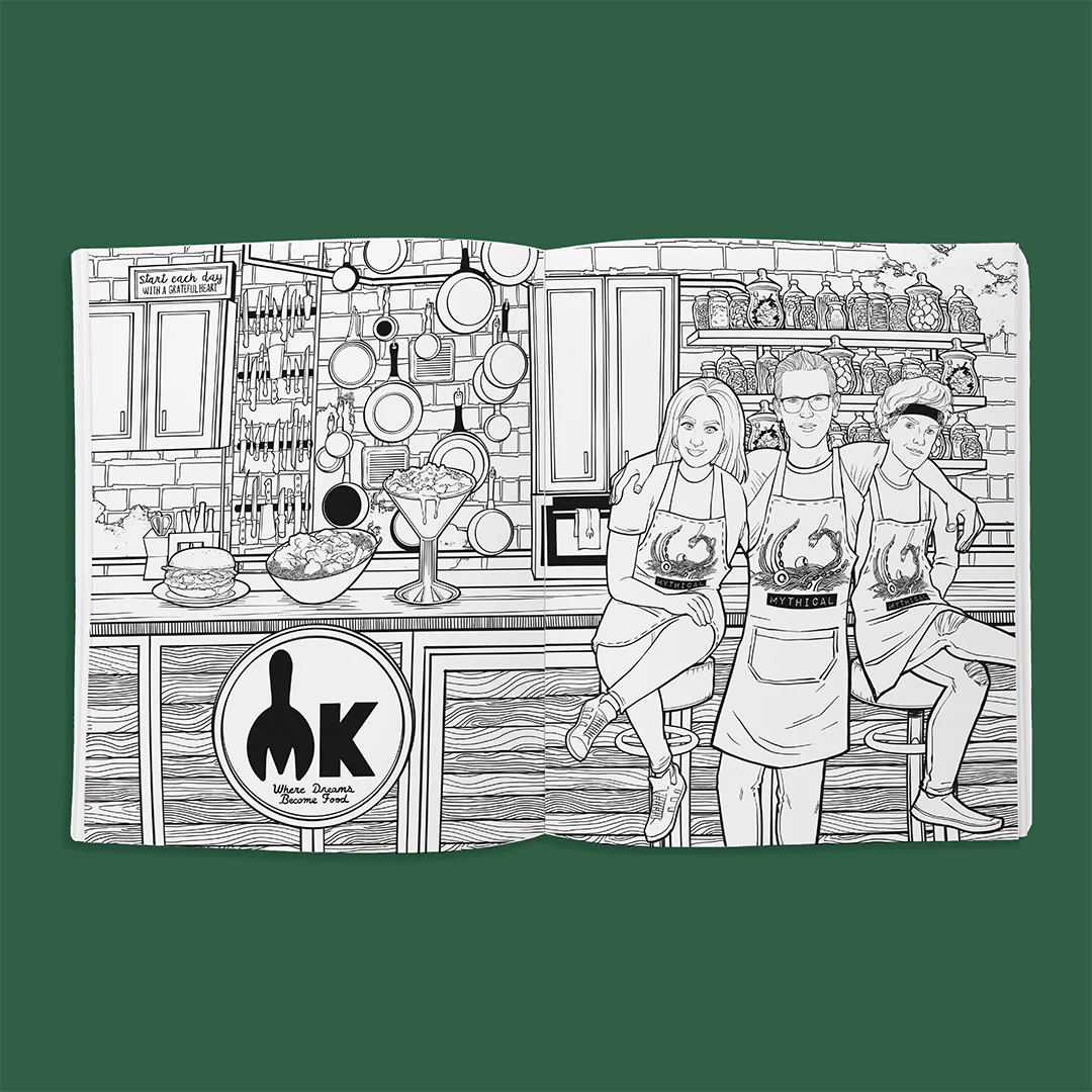 Mythical Coloring Book - Image 4